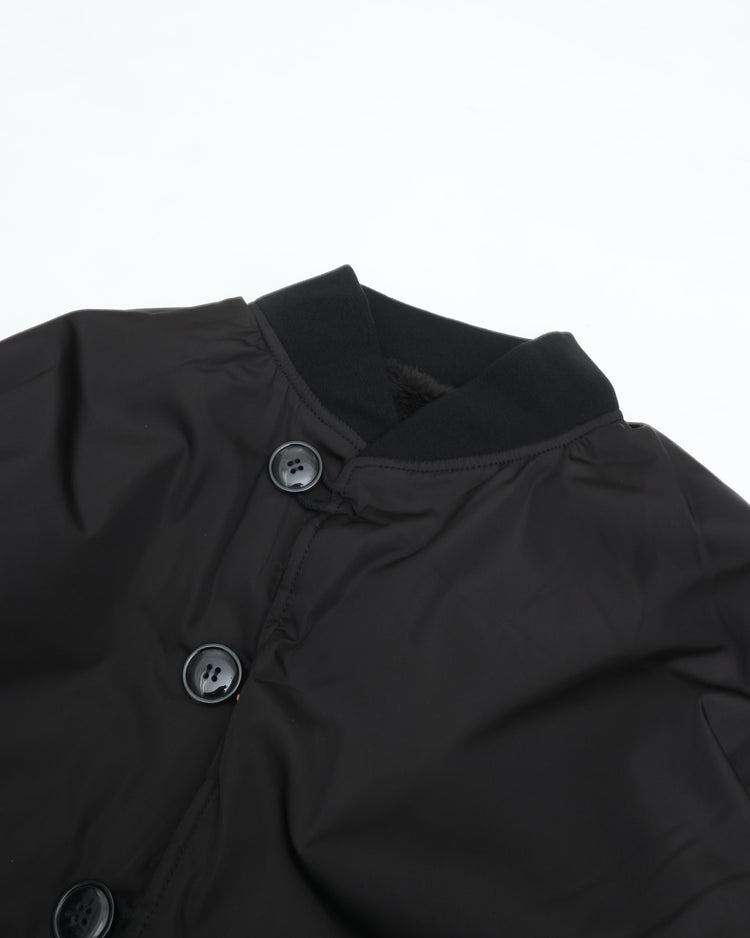ARMY TWILL  PE WEATHER REVERSIBLE BLOUSON BLACK