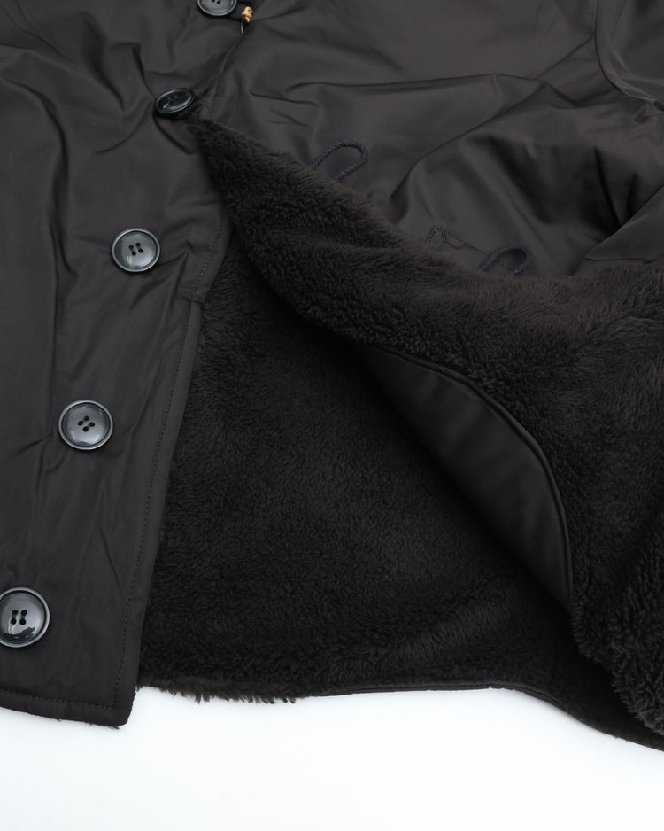 ARMY TWILL  PE WEATHER REVERSIBLE BLOUSON BLACK
