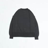 A.G.SPALDING&BROS  AZUMA(アズマ)裏毛カラーフロッキープリントFREEDOM SLEEVE SWEAT