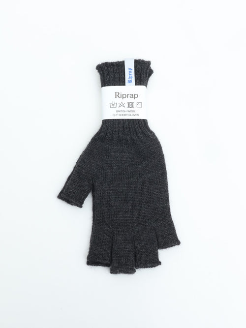 Riprap  O/F SHORT GLOVES (BRITISH/SOUTH AMERICAN WOOL)