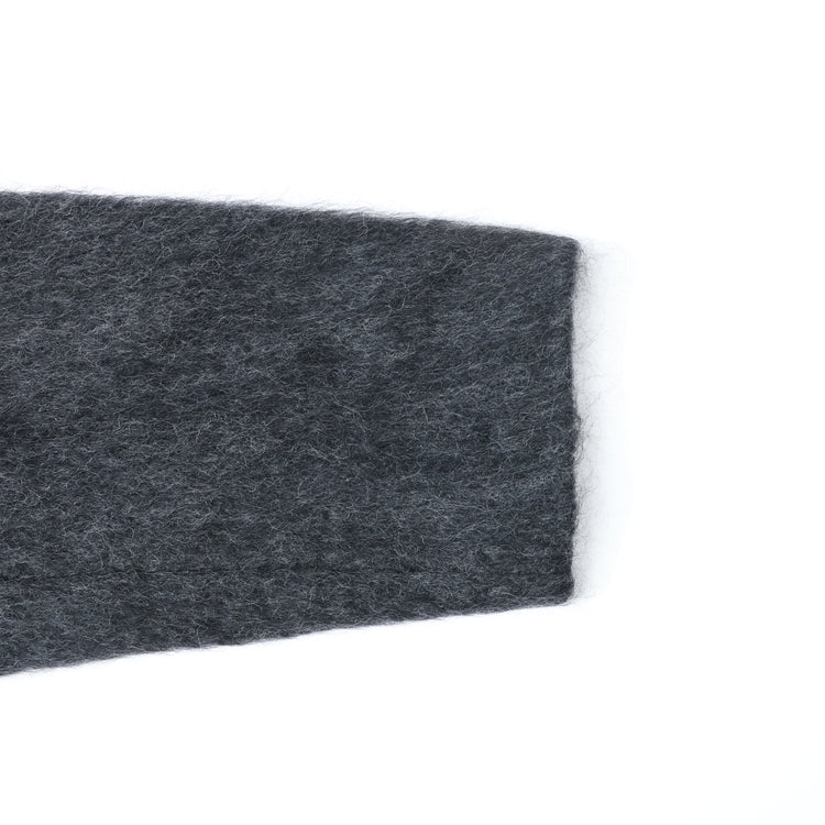 orslow / MOHAIR CARDIGAN CHARCOAL GRAY