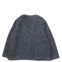 orslow / MOHAIR CARDIGAN CHARCOAL GRAY