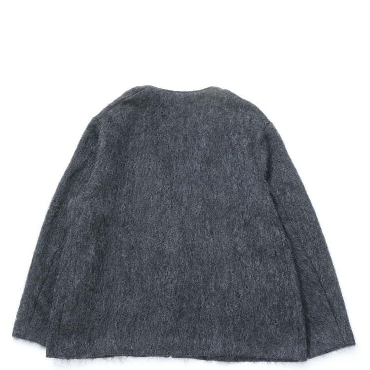 orslow / MOHAIR CARDIGAN CHARCOAL GRAY