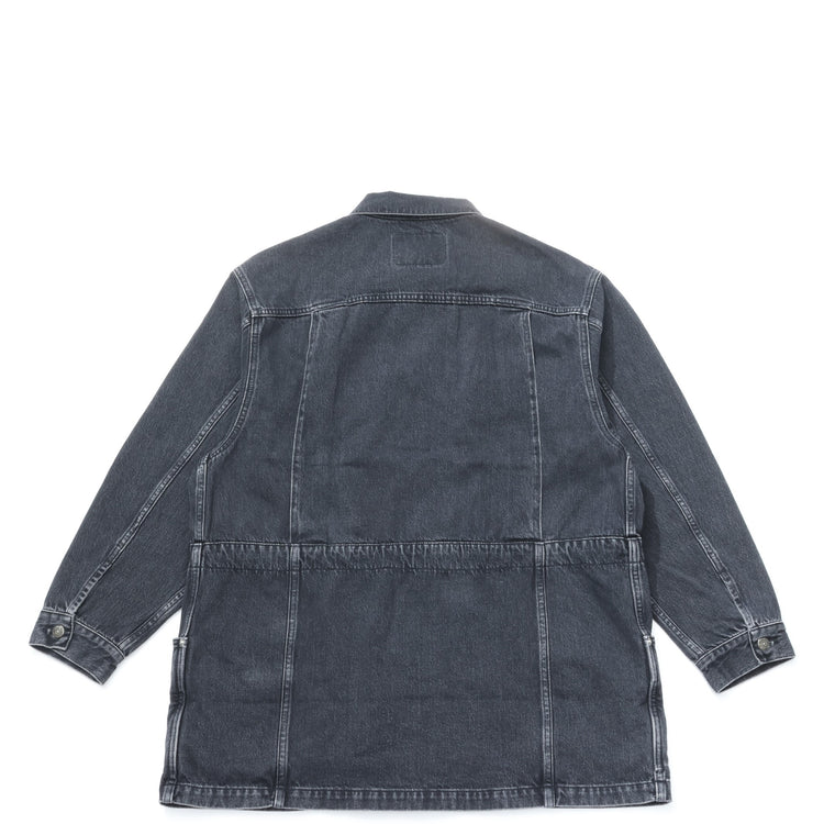 orslow / DENIM HALF COAT BLACK DENIM STONE