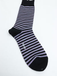 Riprap  NZ MERINO BORDERS  BLACK/HYDRANGEA