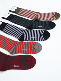 Riprap  NZ MERINO BORDERS  MOCA/ROYAL RED