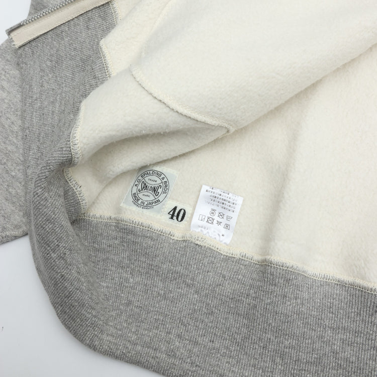 A.G.SPALDING&BROS  吊り裏毛ZIPパーカ