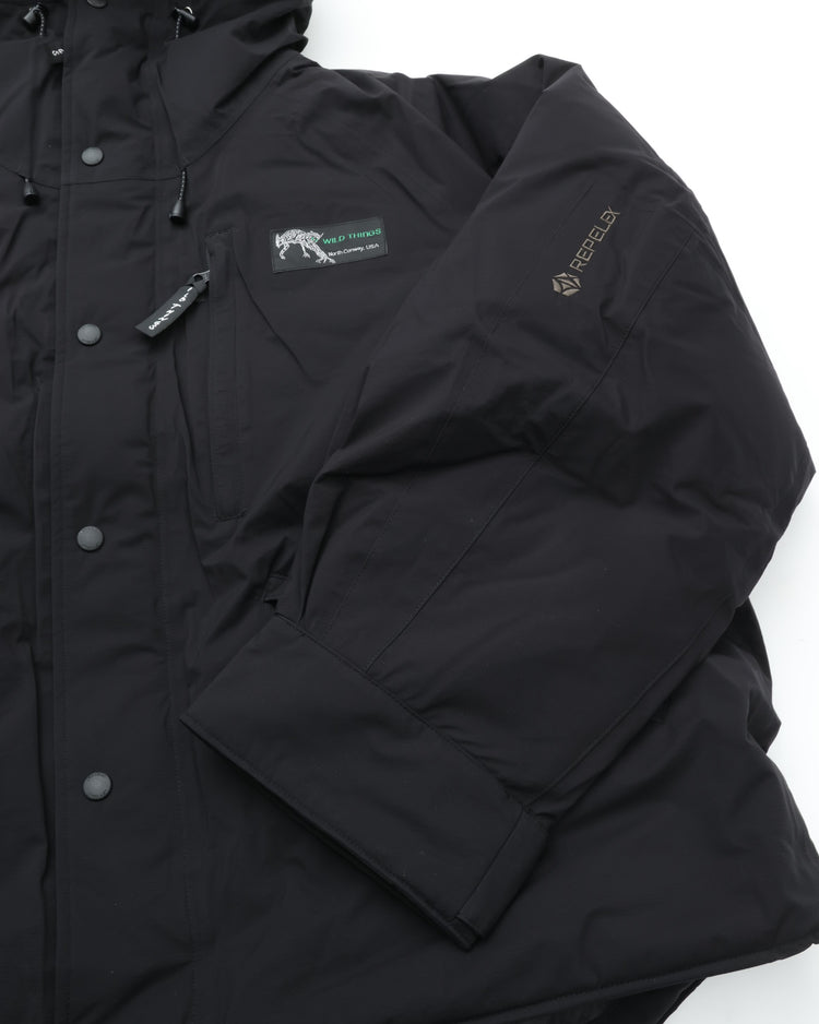 WILD THINGS / GRID FLEECE PULLOVER JACKET