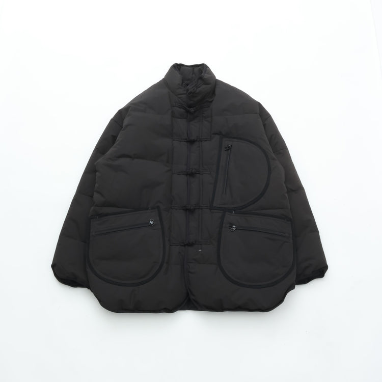 PORTER CLASSIC WEATHER CHINESE DOWN JACKET BLACK