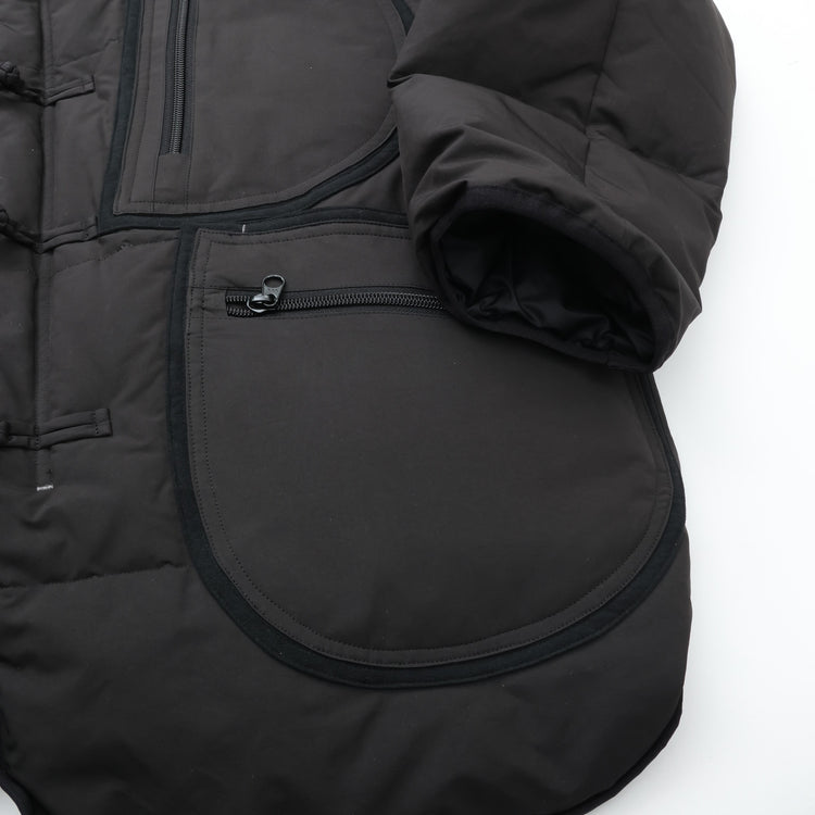 PORTER CLASSIC WEATHER CHINESE DOWN JACKET BLACK
