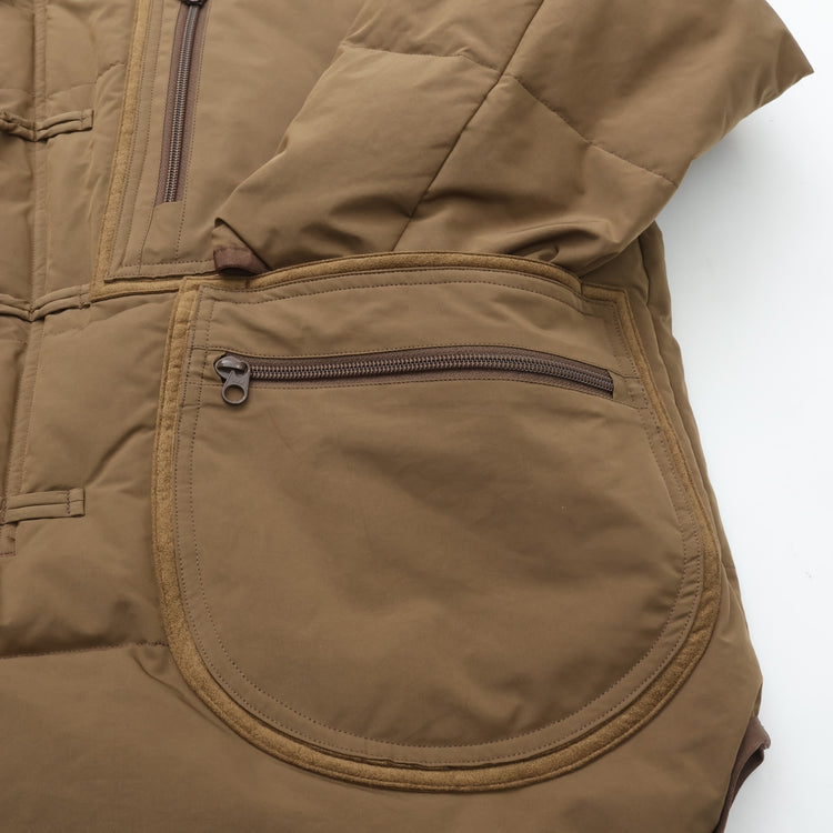 PORTER CLASSIC WEATHER CHINESE DOWN JACKET KHAKI