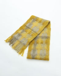 MANTAS EZCARAY  MIA モヘアストール C/#50 MI-40F （イエロー系）