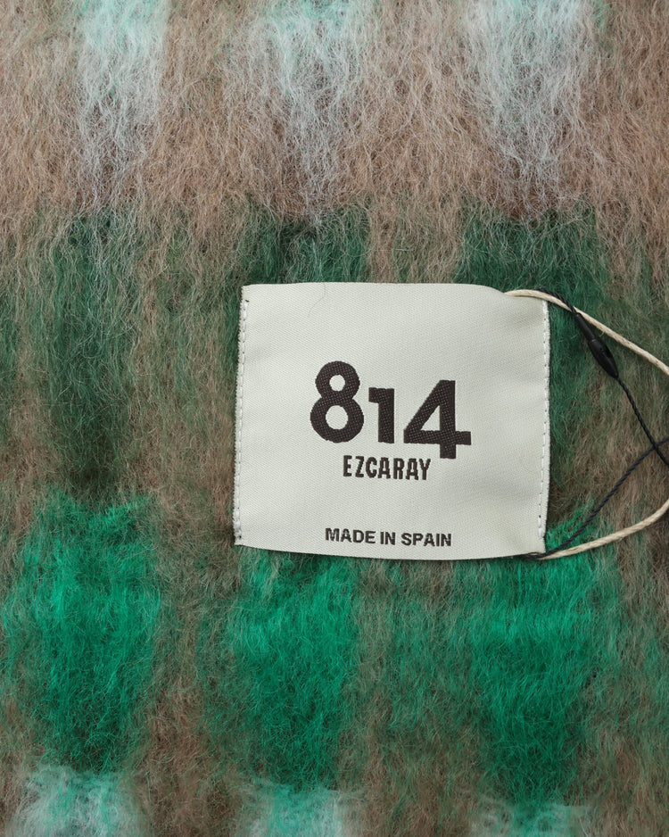 MANTAS EZCARAY  MIA モヘアストール C/#44 MI-56F （グリーン系）