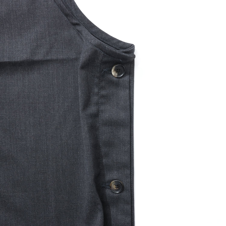 Sillage / gilet twill anthracite