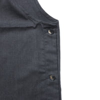 Sillage / gilet twill anthracite 