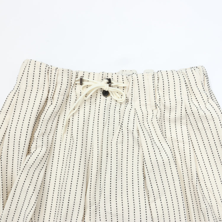 Sillage / circular pants dead stock sashiko