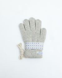 NOROLL USUALLY GLOVE GRIGIO(OFFWHITE)