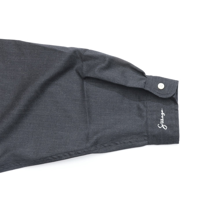 Sillage / re-engineered overshirt twill anthracite 