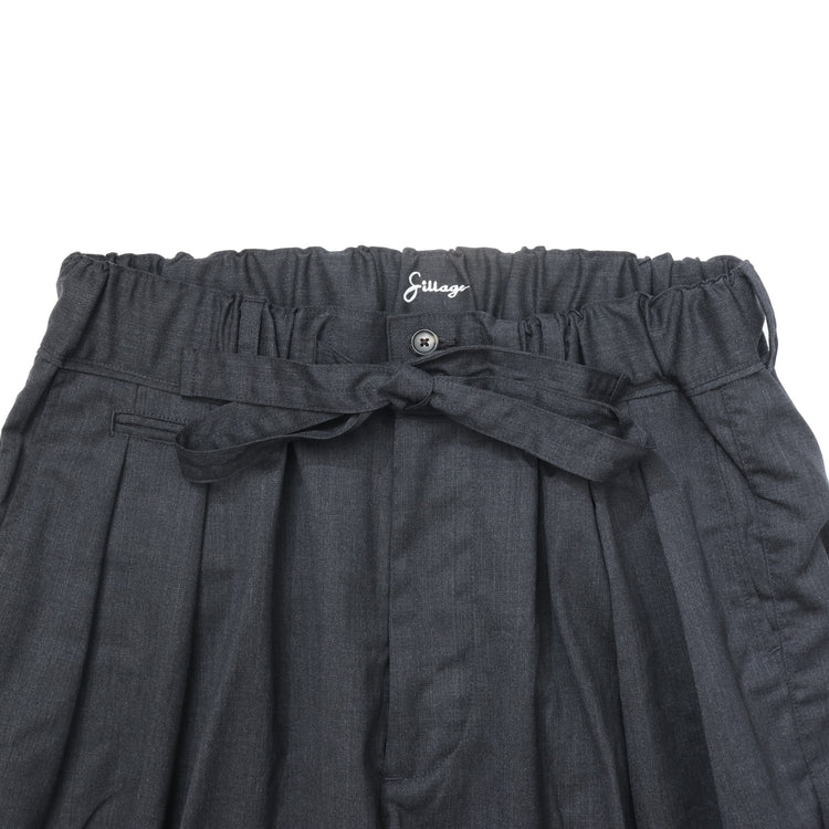 Sillage / hakama pants twill anthracite