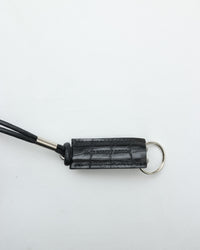 ED ROBERT JUDSON  CLIX spring clip neck holder  050 croco grain