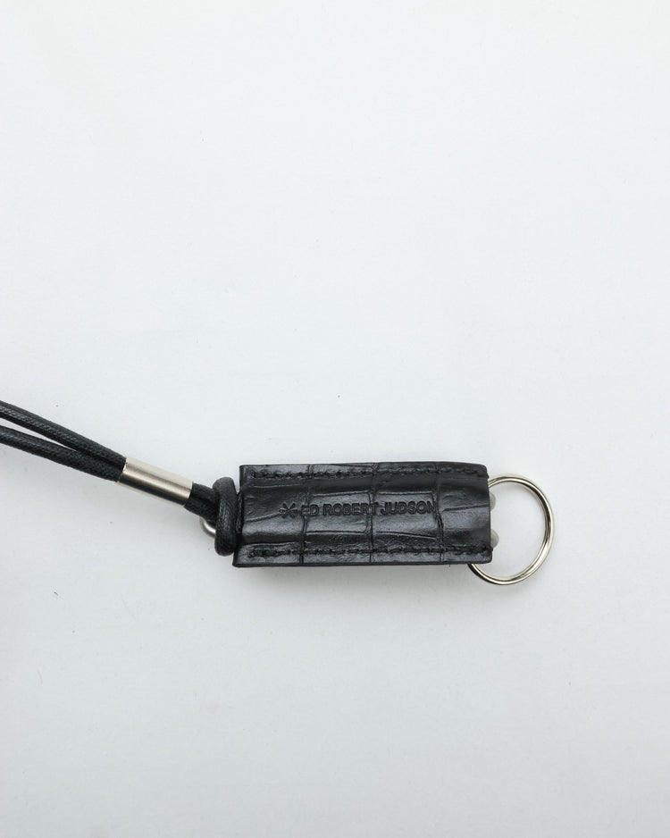 ED ROBERT JUDSON  CLIX spring clip neck holder  050 croco grain