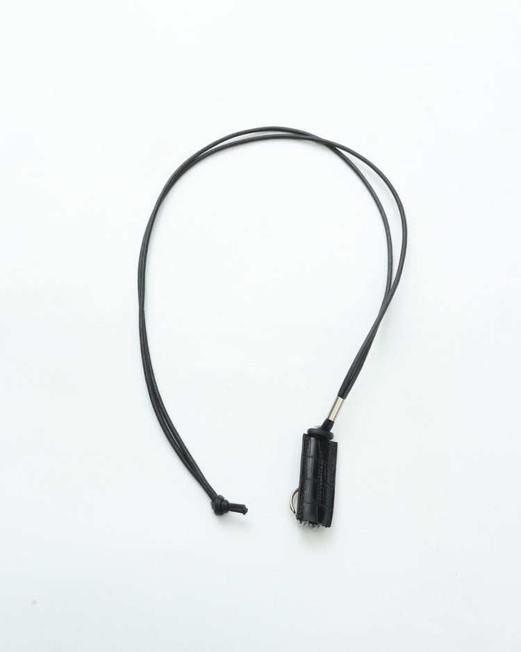 ED ROBERT JUDSON  CLIX spring clip neck holder  050 croco grain