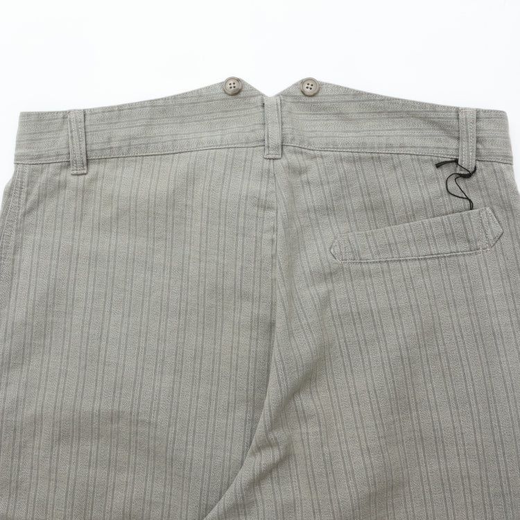 PORTER CLASSIC  FADED STRIPE FATTY PANTS