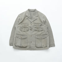 PORTER CLASSIC　FADED STRIPE BINGHAM JACKET