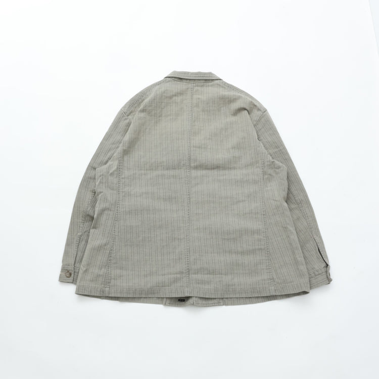 PORTER CLASSIC　FADED STRIPE BINGHAM JACKET
