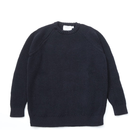 Kerry Woollen Mills / FISHERMAN RIB CREW NECK SWEATER