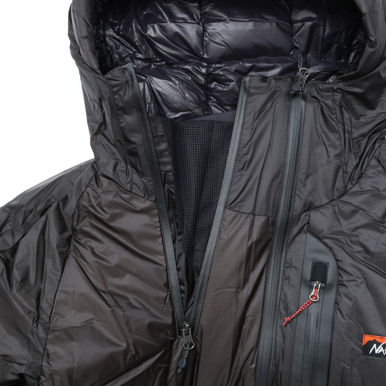 NANGA / AURORA TEX LIGHT DOWN JACKET MIKAMI BLACK