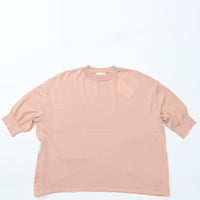 MEYAME / COTTON KNIT TEE PINK