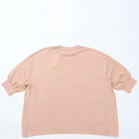 MEYAME / COTTON KNIT TEE PINK