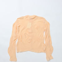 MEYAME / LIGHT KNIT CARDIGAN ORANGE