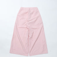 MEYAME / PIN STRIPE SIDE LINE WIDE PANTS PINK