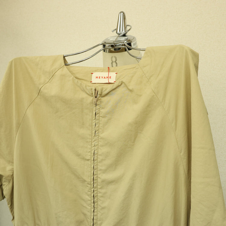 MEYAME / HALF ZIP ALL IN ONE BEIGE