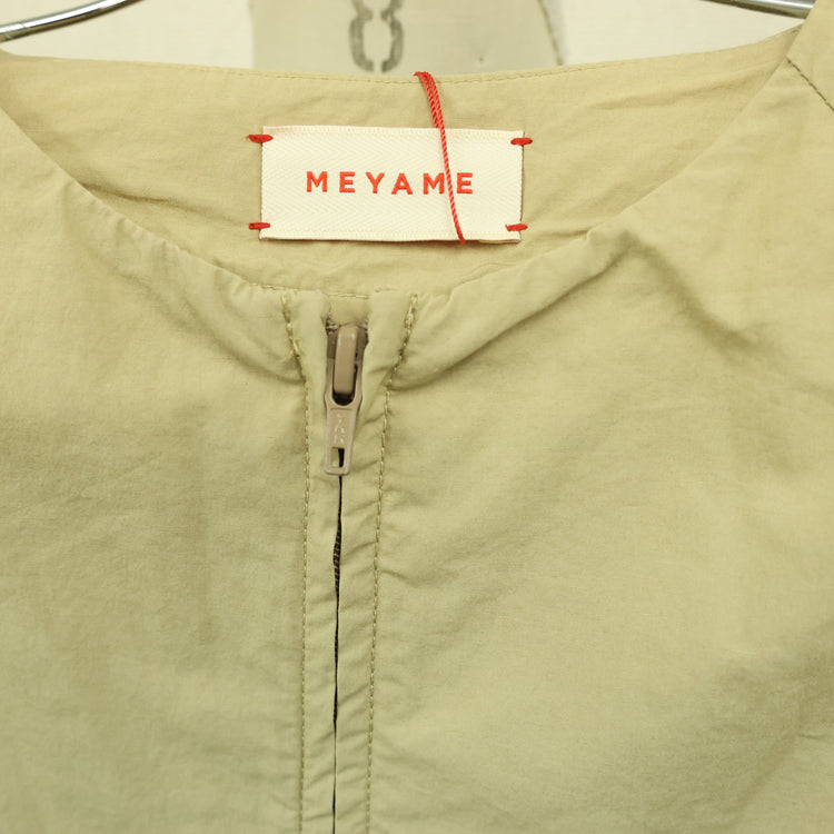 MEYAME / HALF ZIP ALL IN ONE BEIGE