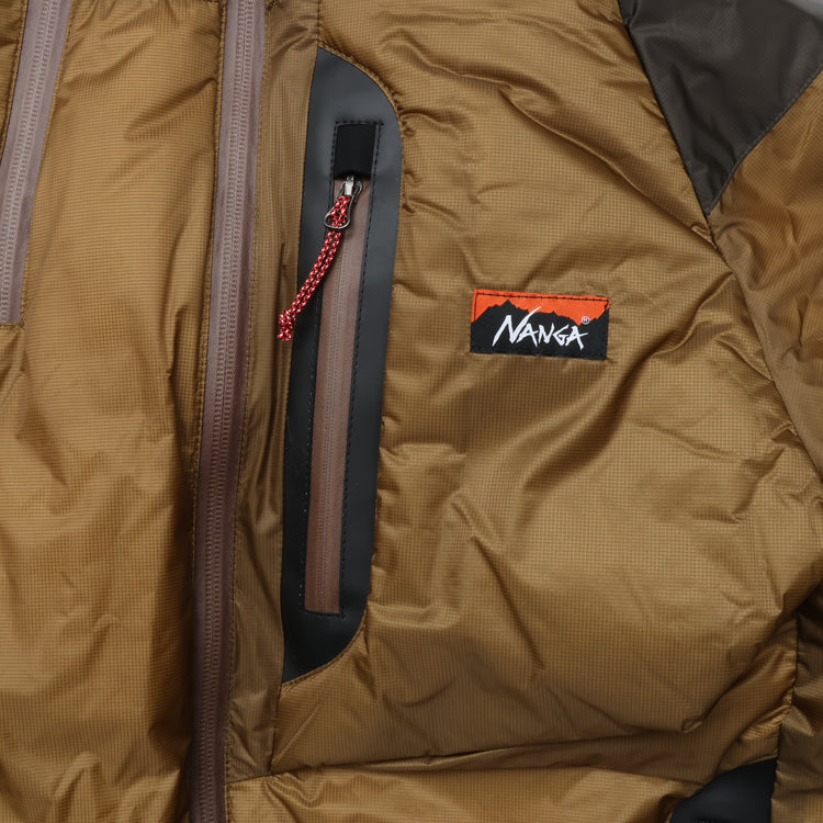 NANGA / AURORA TEX LIGHT DOWN JACKET MIKAMI COYOTE/KHA