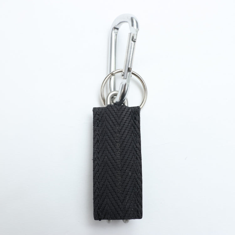 ED ROBERT JUDSON / CLIX spring clip key holder herringbone 052