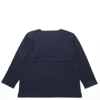 Yonetomi / MERCERIZED COTTON RIB KNIT P/O