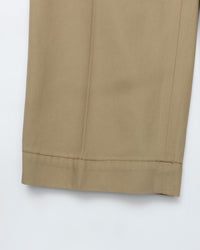 THE SHINZONE / WASHED HIGH WAIST CHINO PANTS BEIGE