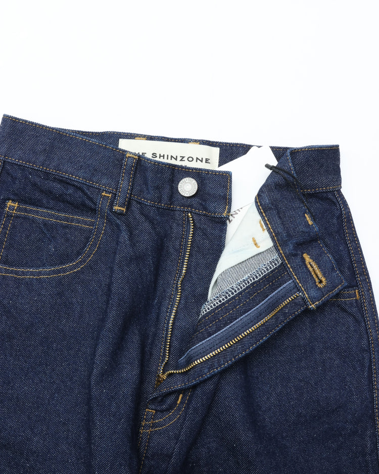 THE SHINZONE / NEW CARROT DENIM PANTS DARK BLUE