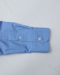 THE SHINZONE / SHORT PECK SHIRT BLUE