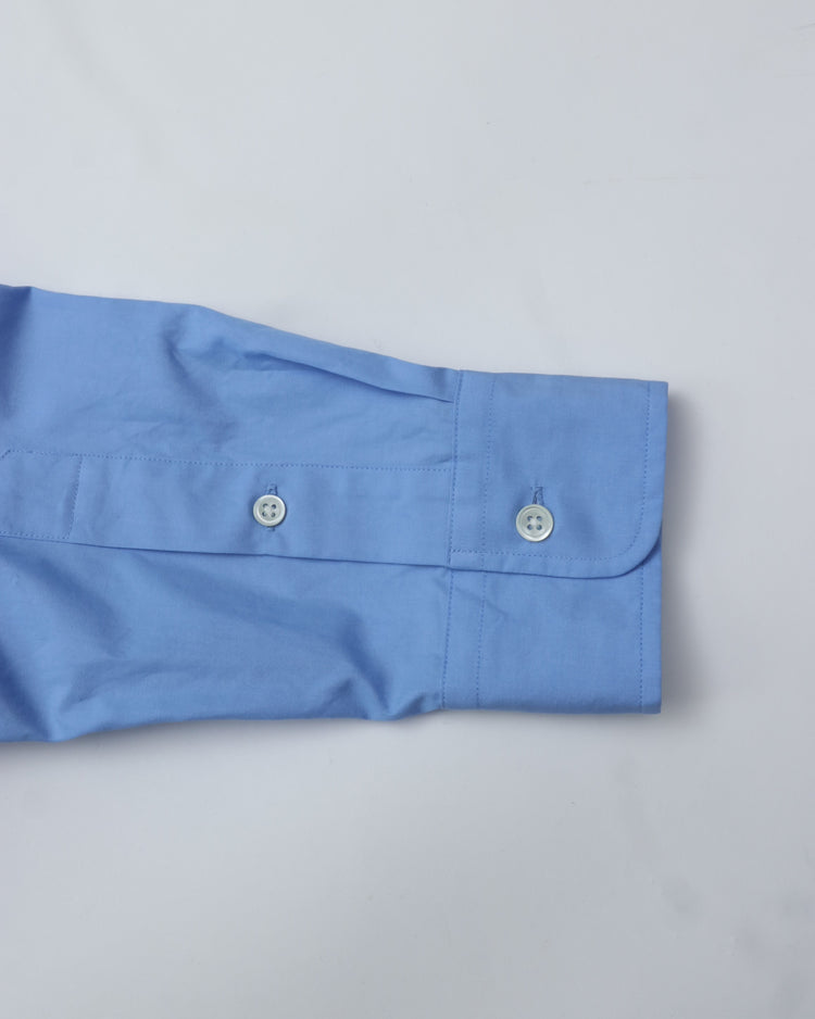 THE SHINZONE / SHORT PECK SHIRT BLUE