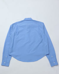 THE SHINZONE / SHORT PECK SHIRT BLUE