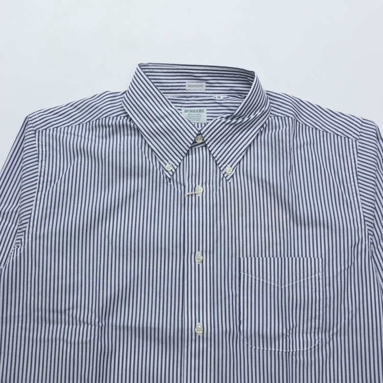 WORKERS / Modified BD Shirt Stripe Poplin