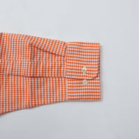 WORKERS / Modified BD Shirt ORANGE CHECK