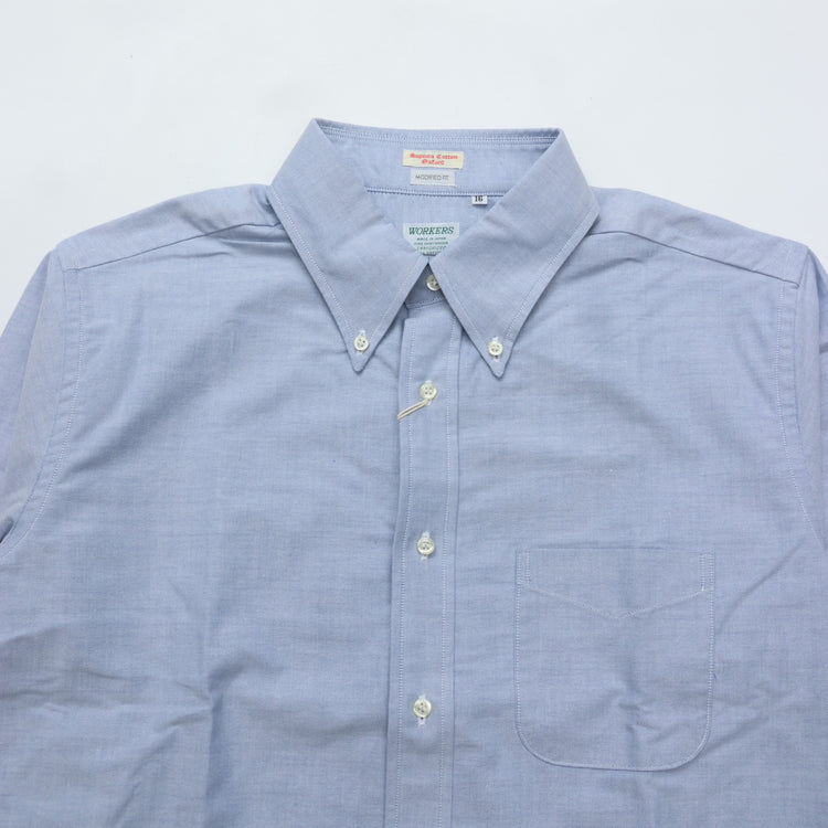 WORKERS / Modified BD Shirt BLUE