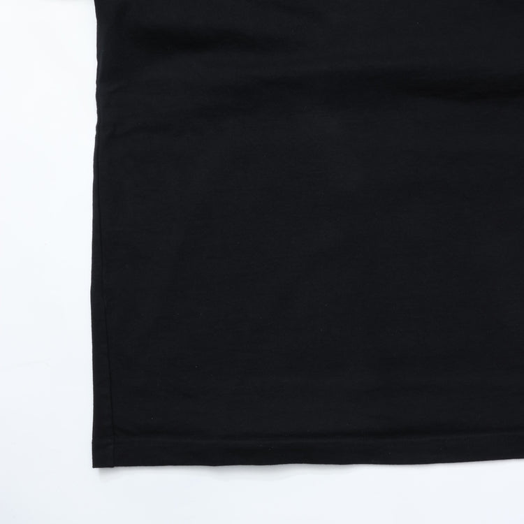 WALLA WALLA SPORT/　9oz 3/4 FOOTBALL TEE BLACK