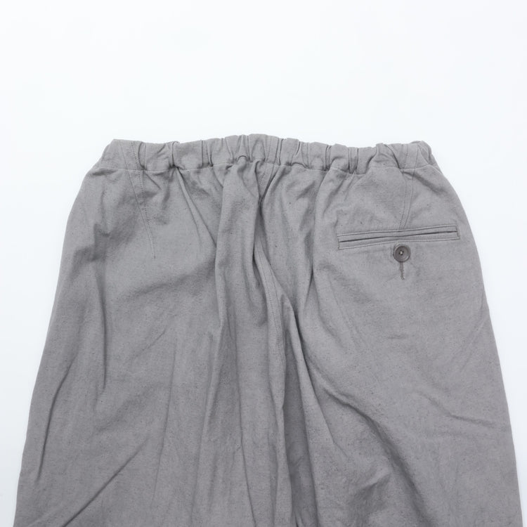 HAVERSACK / Back satin easy wide pants